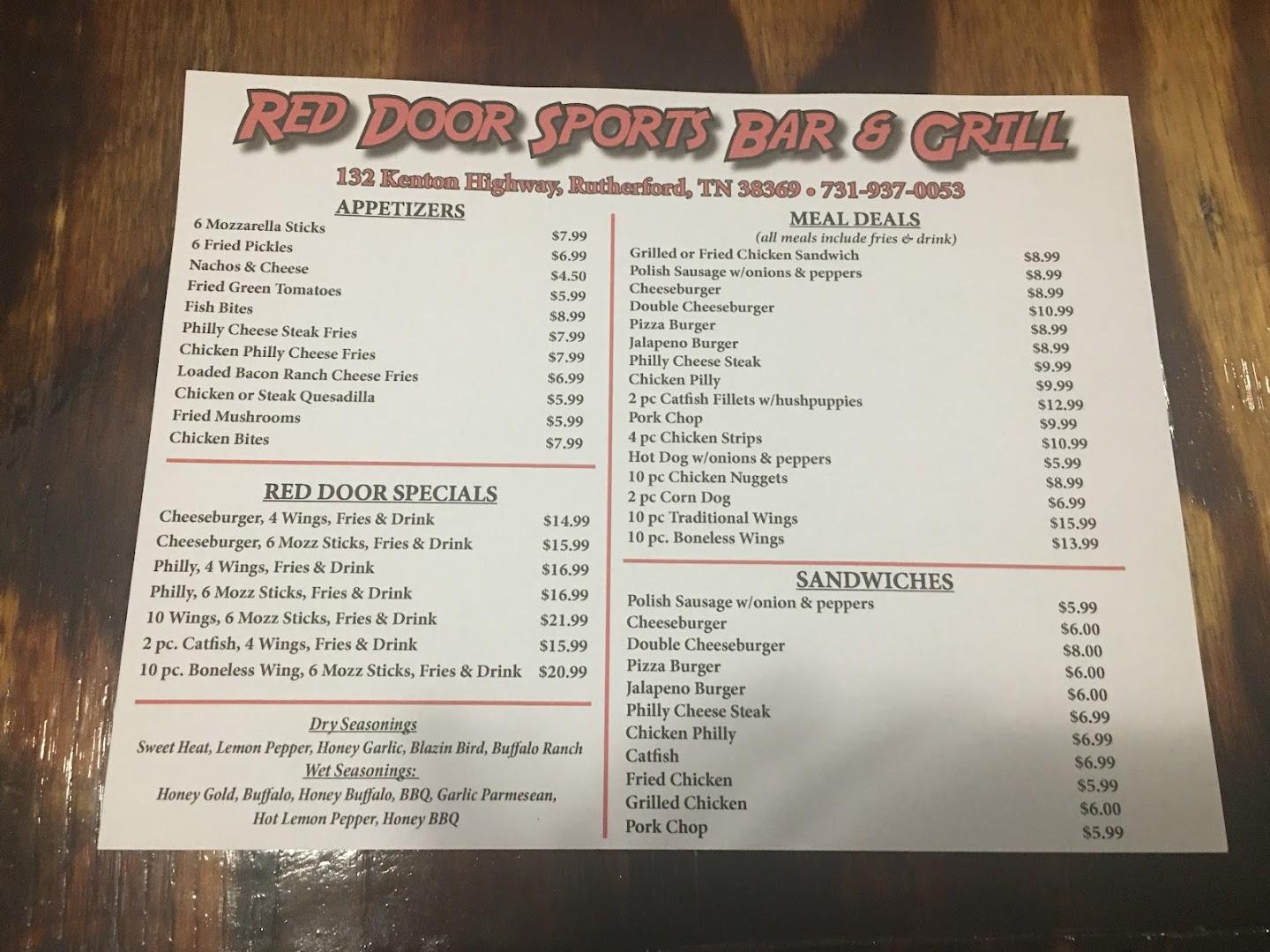 Red Door Sports Bar &Grill